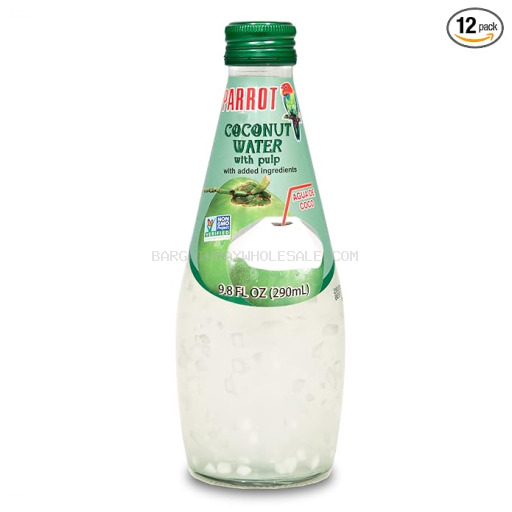 PARROT COCONUT WATER GLASS 12/9.8 OZ