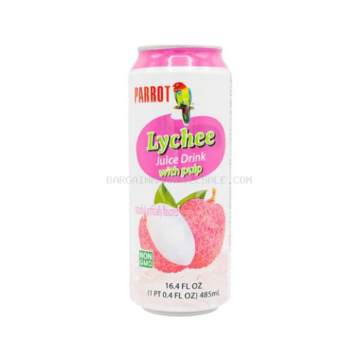PARROT LYCHEE FRUIT JUICE 12/16.9 OZ