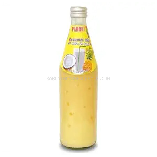 PARROT MILK & NATA DE PINEAPPLE 12/485 ML