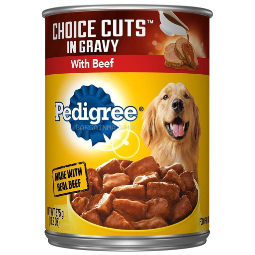 PEDIGREE CUTS GRAVY WITH BEEF 12/13.2 OZ