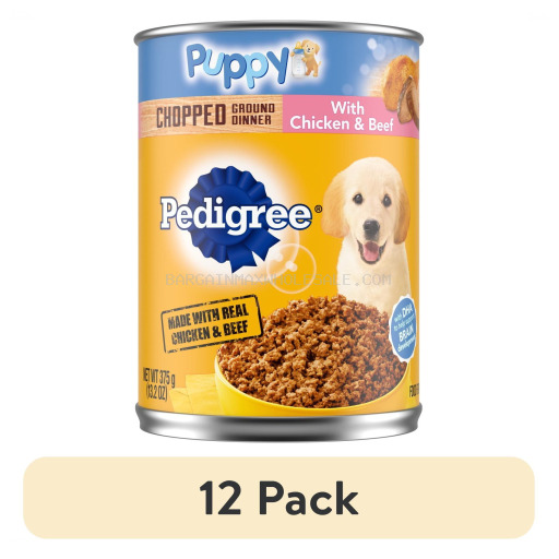 PEDIGREE CHOPPED WITH CHICKEN 12/13.2 OZ