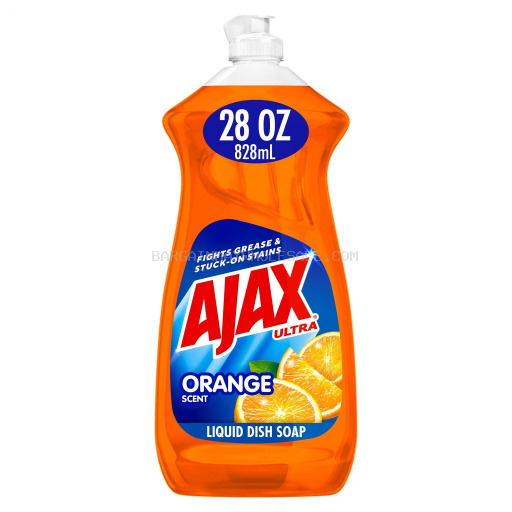 AJAX DISH ORANGE 9/28 OZ