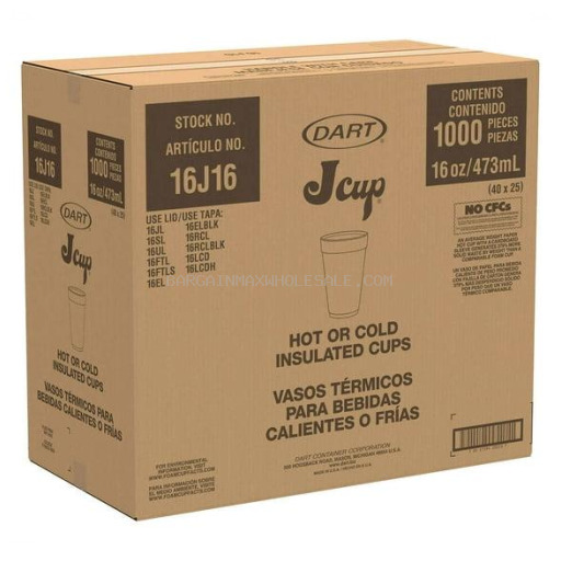 DART FOAM CUP 1000/16 OZ