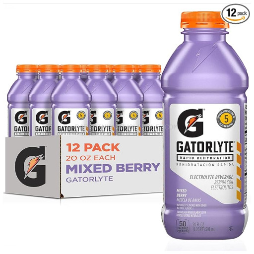 GATORLYTE MIXED BERRY 12/20 OZ