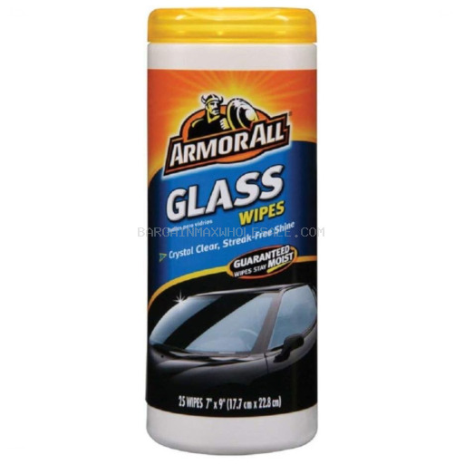 ARMOR ALL GLASS WIPES 6 CT