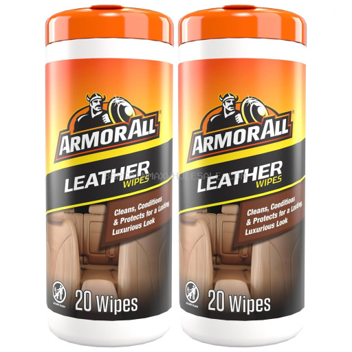 ARMOR ALL LEATHER WIPES 6 CT