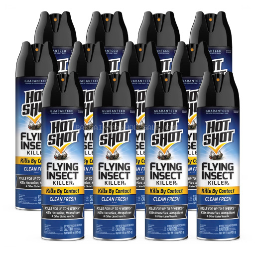 HOT SHOT FLYING INSECT KILLER 12/15OZ