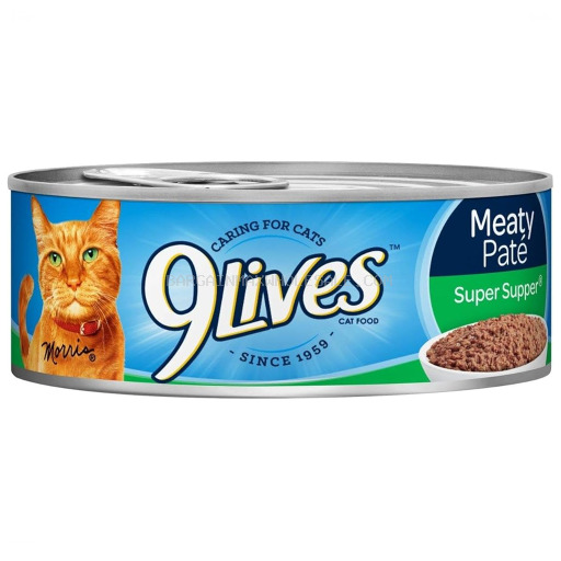 9LIVES CAT FOOD 24/5.5 OZ