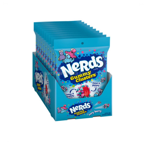 NERDS GUMMY CLUSTER VERYBERRY 12/5 OZ