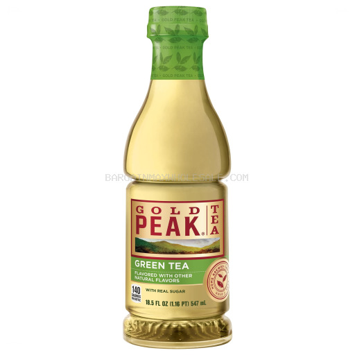 GOLD PEAK GREEN TEA 12/18.5 OZ