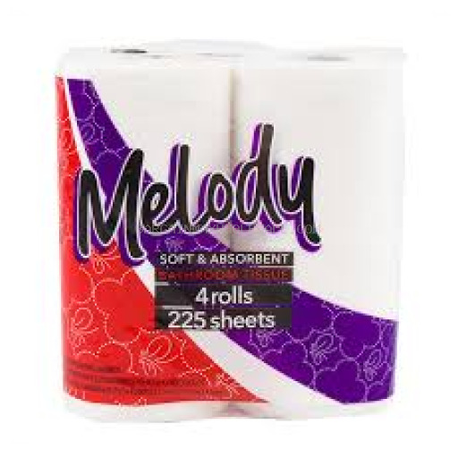 MELODY TOILET PAPER 24/4PK