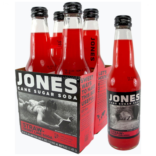 JONES STRAWBERRY LIME 24/12 OZ