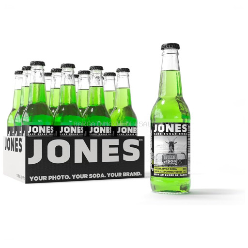 JONES GREEN APPLE 24/12 OZ