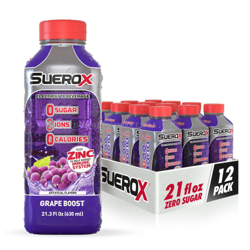 SUEROX HYDRATION GRAPE 12/21 OZ