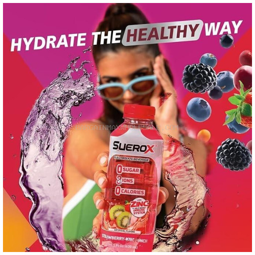 SUEROX HYDRATION BERRY BLAST 12/21 OZ