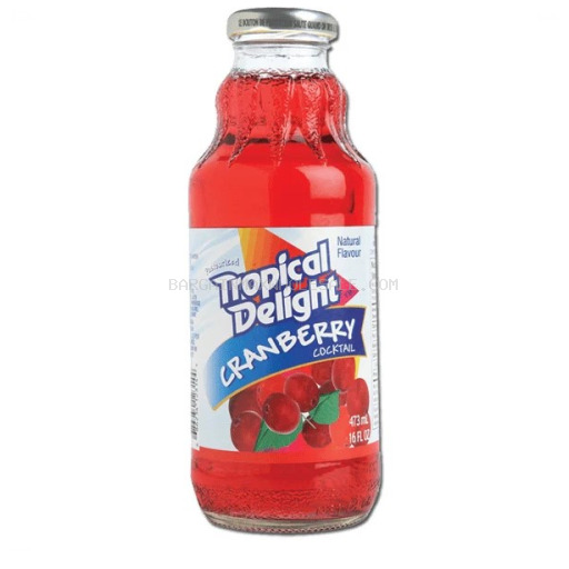 TROPICAL DE LIGHT CRANBERRY 12/16 OZ