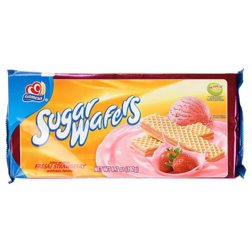 GAMESA WAFER STRAWBERRY 12/6.8OZ
