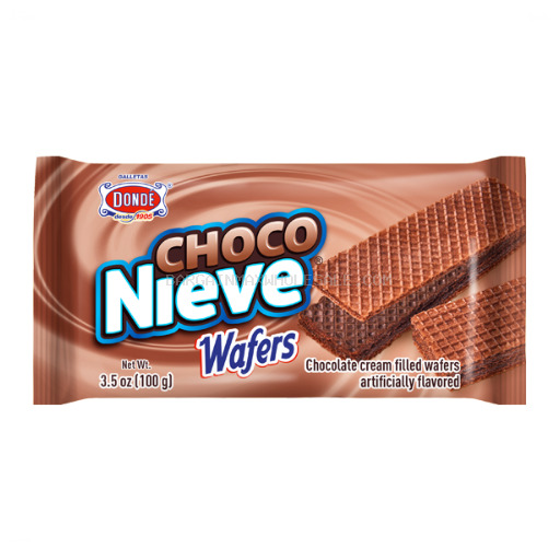 DONDE WAFER CHOCO NIEVE 20/3.5OZ