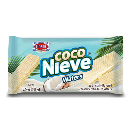 DONDE WAFER COCO NIEVE 20/3.5OZ
