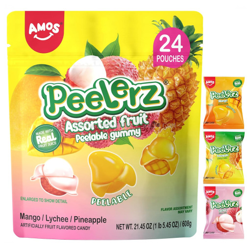 PEELERZ GUMMY CANDY DISPLAY 60CT