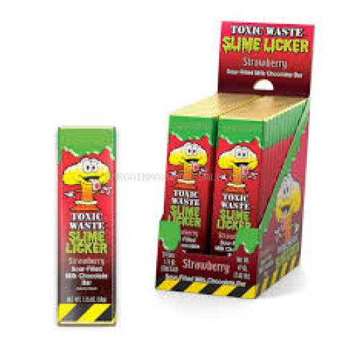 TOXIC WASTE STRAWBERRY CHOCOLATE 24CT