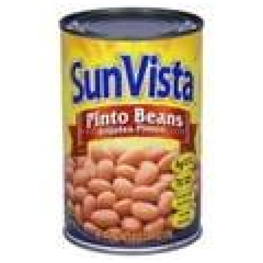 SUN VISTA PINTO BEANS 12/40OZ