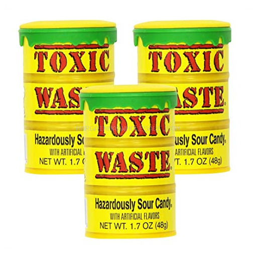 TOXIC WASTE BANK YELLOW 12/2 OZ