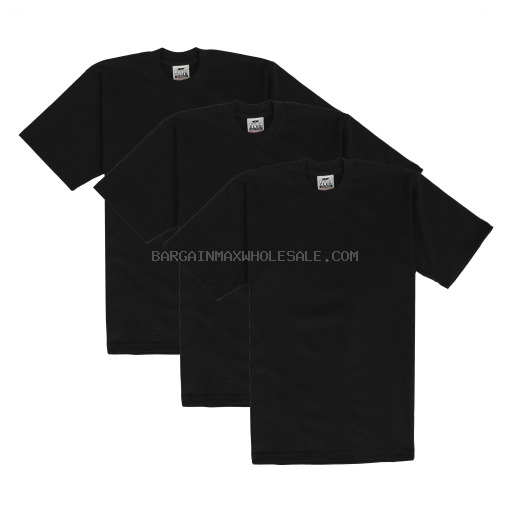 PROCLUB  A-SHIRTS BLACK S 3PC