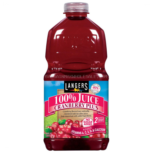 LANGERS CRANBERRY PLUS 8/64 OZ