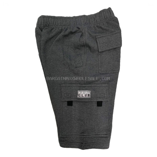 PROCLUB  MEN FLEECE CARGO SHORTS S-2XL