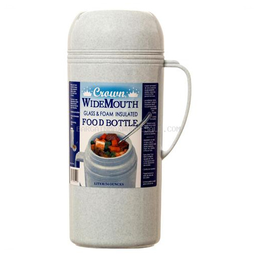 PLASTIC FOOD THERMO BOTTLE 1LT