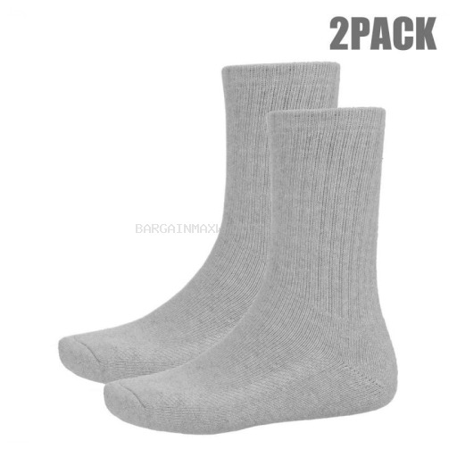 PROCLUB GRAY CREW SOCK 0911 2PK