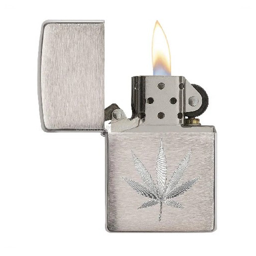 ZIPPO 29587 LEAF DESIGN ENGRAVE