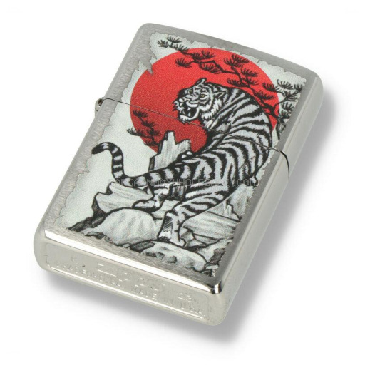 ZIPPO 29889 ASIAN TIGER DESIGN