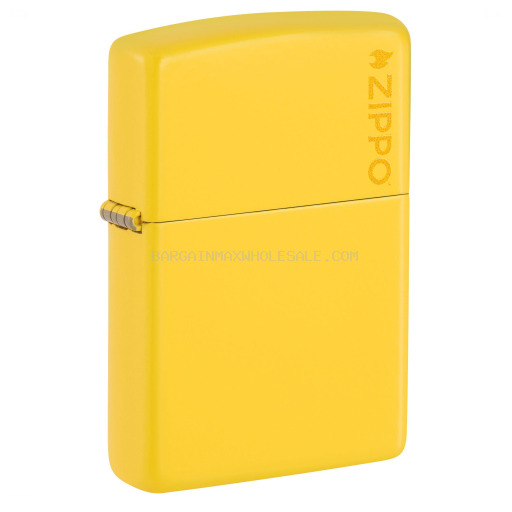 ZIPPO 46019ZL SUNFLOWER YELLOW W/ZIP