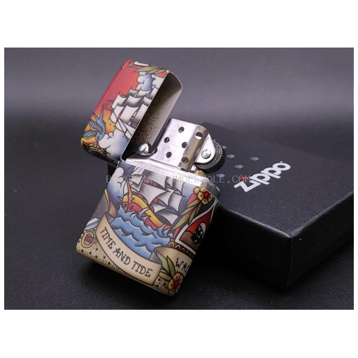 ZIPPO 49532 NAUTICAL TATTOO DESIGN