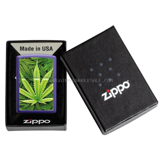 ZIPPO 49790 CANNABIS DESIGN