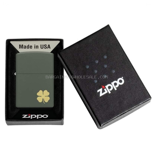 191693718782 ZIPPO 49796 221 FOUR LEAF CLOVER - Image 1