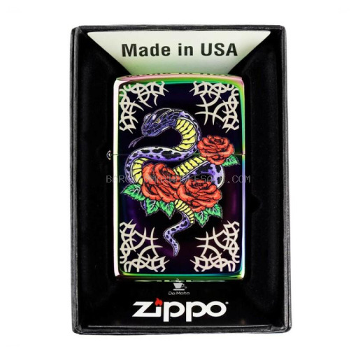 ZIPPO 48395 TATTOO THEME DESIGN