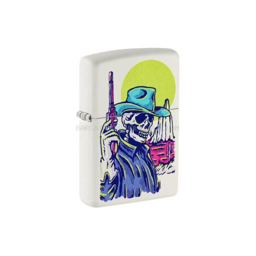 ZIPPO 48502 COWBOY SKULL DESIGN