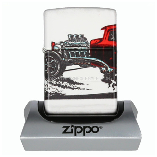 191693744156 ZIPPO 48660 HOT RED DESIGN - Image 1