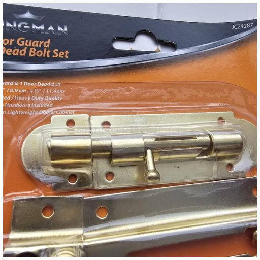 KINGMAN DOOR GUARD & BOLT