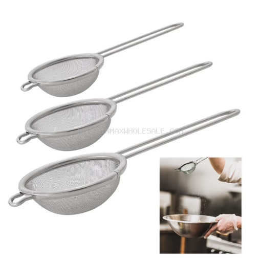 STRAINER W/HANDLE 3PC