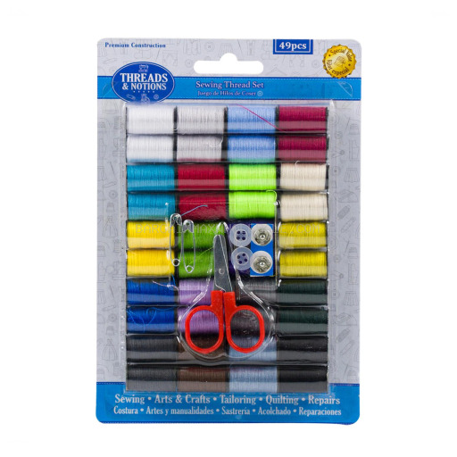 SEWING THREAD 49PC