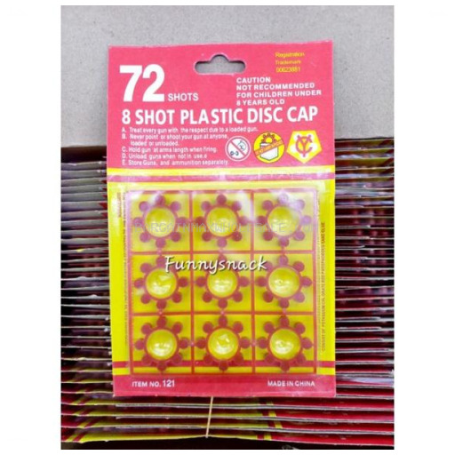 PLASTIC DISK CAP 72 CT