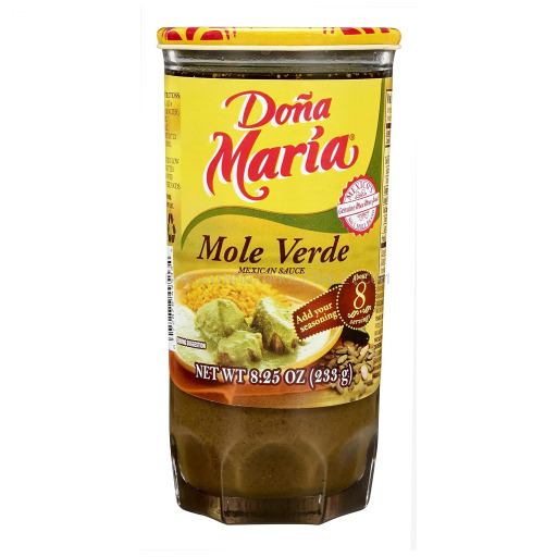 DONA MARIA MOLE VERDE 12/8.25OZ