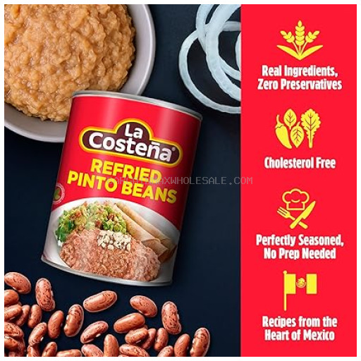 20076397031501 LA COSTENA REFRIDE PINTO BEANS 12/20.5OZ - Image 1