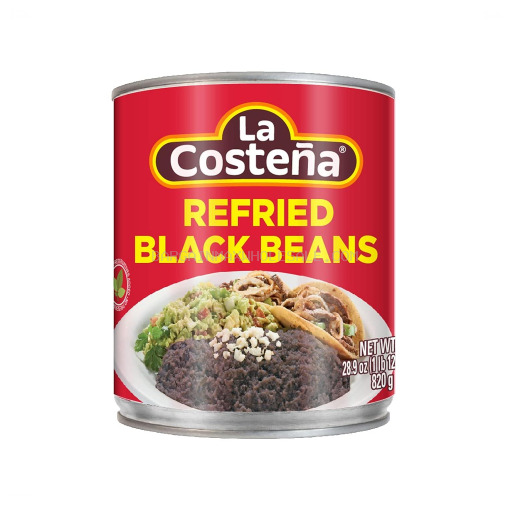 LA COSTENA REFRIDE BLACK BEANS 12/28OZ