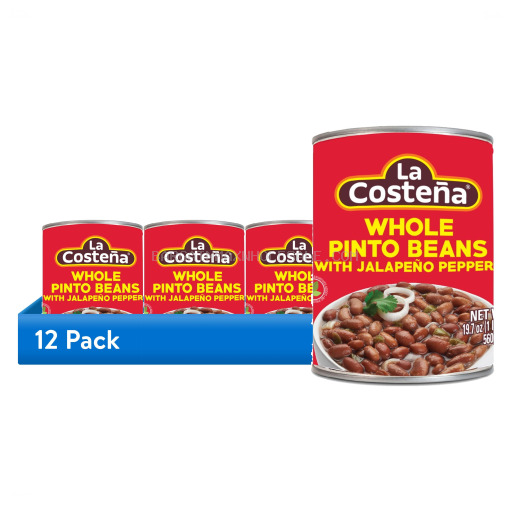 LA COSTENA WHOLE PINTO BEANS 12/29OZ