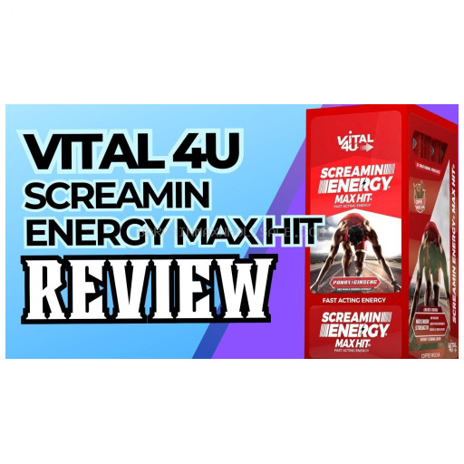 VITAL 4U MAXI HIT COFFE MOCHA 12CT